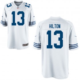 Youth Indianapolis Colts Nike White Alternate Game Jersey HILTON#13
