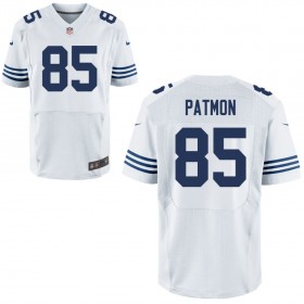 Mens Indianapolis Colts Nike White Alternate Elite Jersey PATMON#85