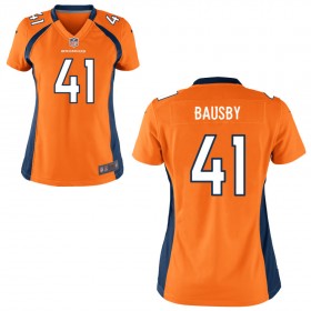 Women's Denver Broncos Nike Orange Game Jersey BAUSBY#41