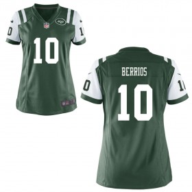 Women's New York Jets Nike Green Game Jersey BERRIOS#10