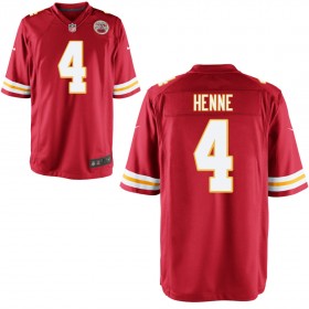 Youth Kansas City Chiefs Nike Red Game Jersey HENNE#4