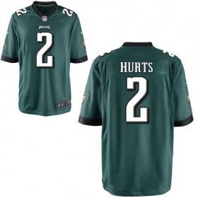 Youth Philadelphia Eagles Nike Midnight Green Game Jersey HURTS#2