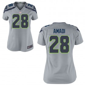 Women's Seattle Seahawks Nike Game Jersey AMADI#28
