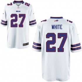 Nike Men's Buffalo Bills Game White Jersey WHITE#27