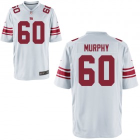 Nike Men's New York Giants Game White Jersey MURPHY#60